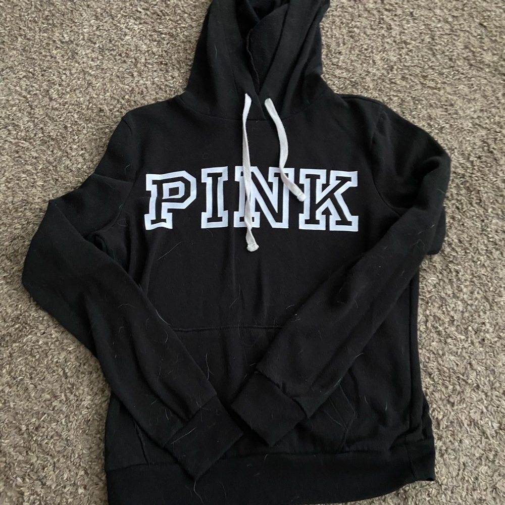 PINK Black Hoodie - Picture 2 of 3